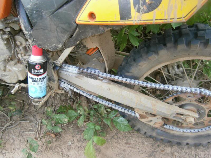 White Lithium Grease for Chains?