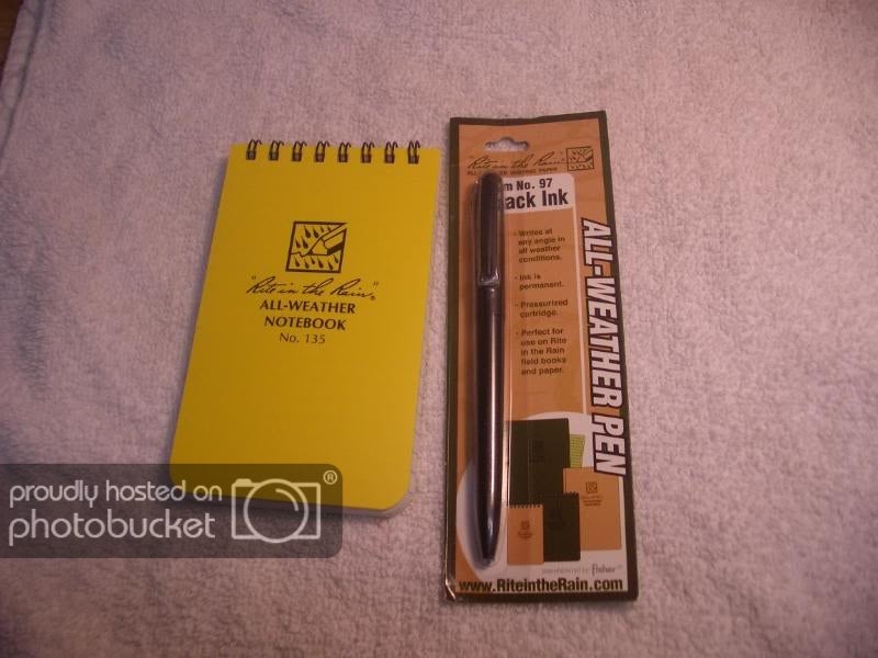 waterproof writing paper and all weather pen test and review