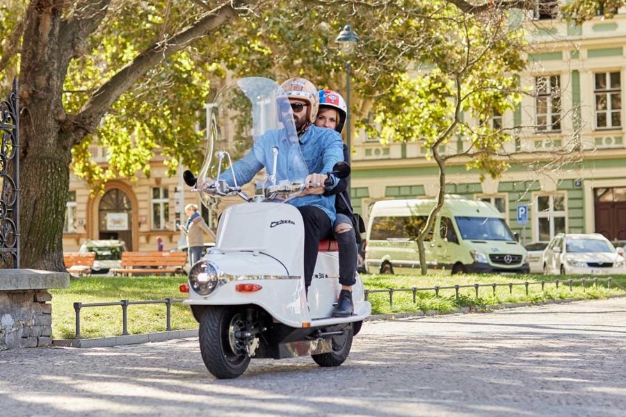 Unique Cezeta scooter lives again - electrically - Adventure Rider