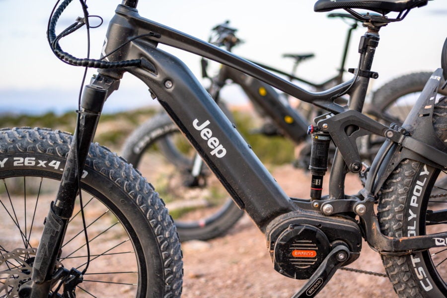Ophef Trekken alleen e-Bike / The New Jeep Electric Mountain Bicycle - Adventure Rider