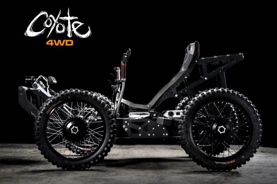 The Coyote OffRoad Electric Vehicle from Outrider USA Adventure Rider