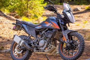 The KTM 390 Adventure.   Photo: KTM