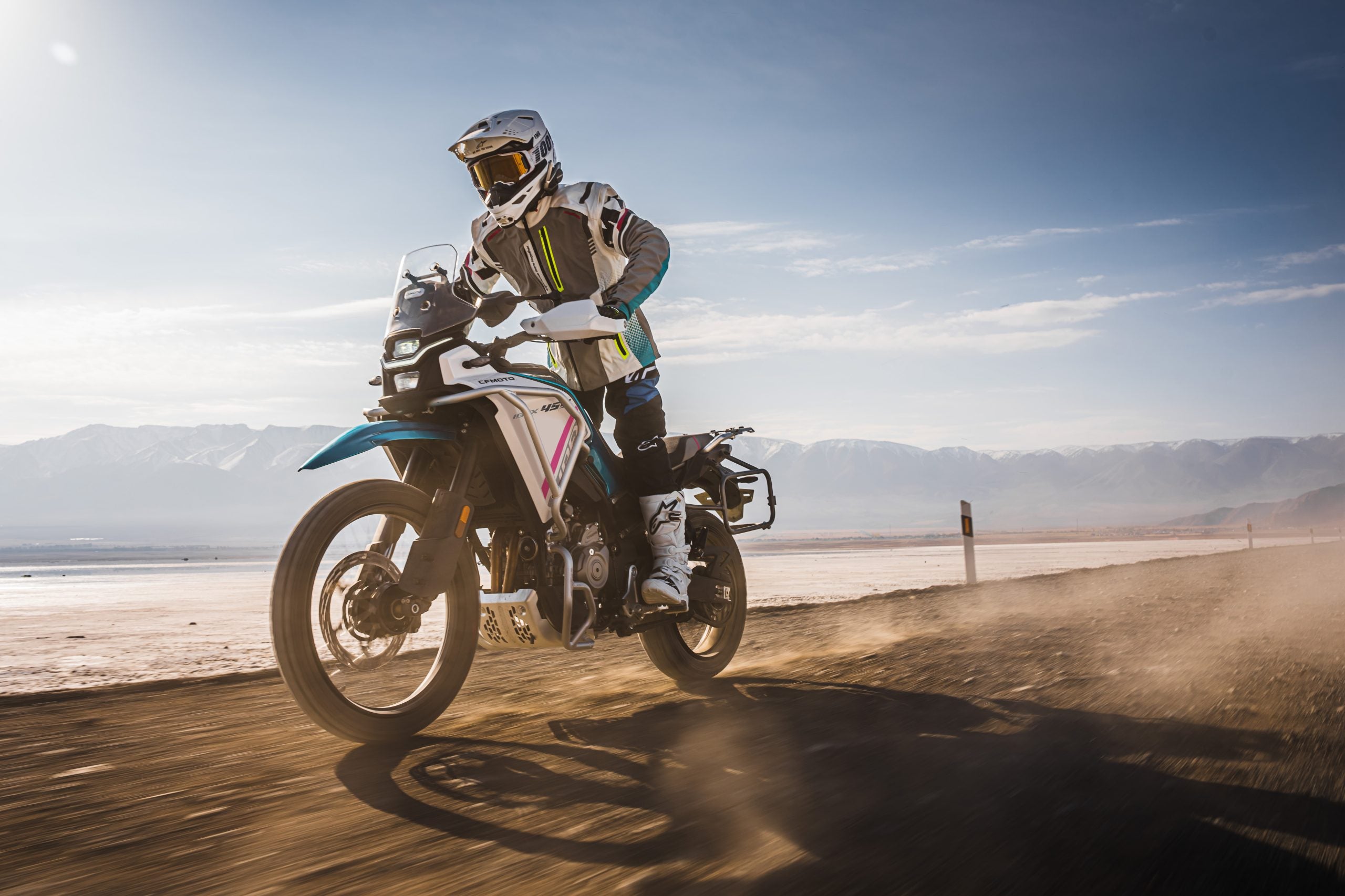 New For 2024 / CFMOTO Launches Ibex 450 Adventure Bike Into US Market ...