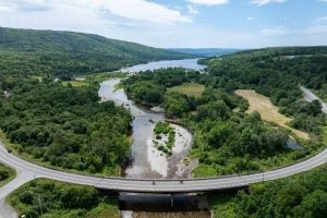 Two bikes with the road to themselves in Cape Breton. Can't beat it. Photo: Adam Hill/DCBA